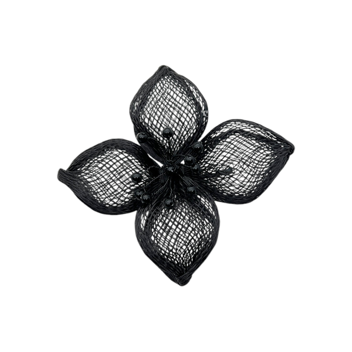 colette malouf メタルメッシュフラワー　クリップ　3点セット colette malouf メタルメッシュフラワー クリップ 3点セット