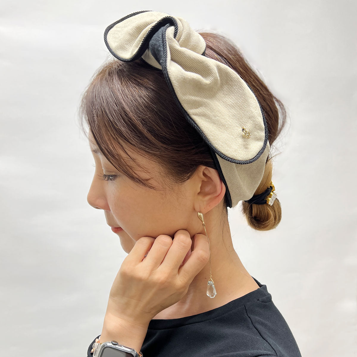 コットン ターバン ツイスター | THE HAIR BAR TOKYO