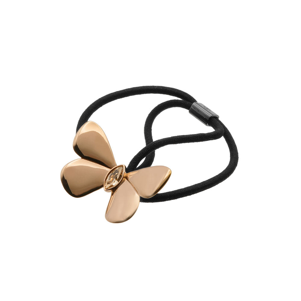 【WEB限定 Mother's Day gift set】メタル バタフライ ポニー+メッシュ ウェーブ 10cm バレッタ(RGD/WGD)