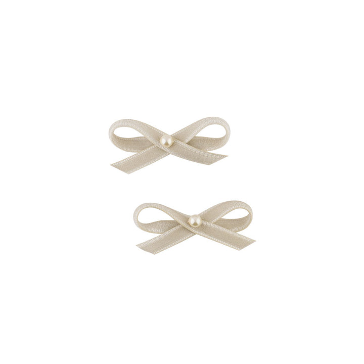 ベルベット スモールボウ クリップセットオブ2