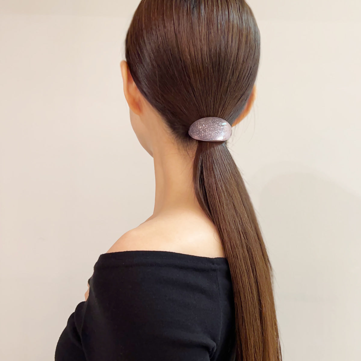 ルーサイト オーバル ドーム ポニー カフ