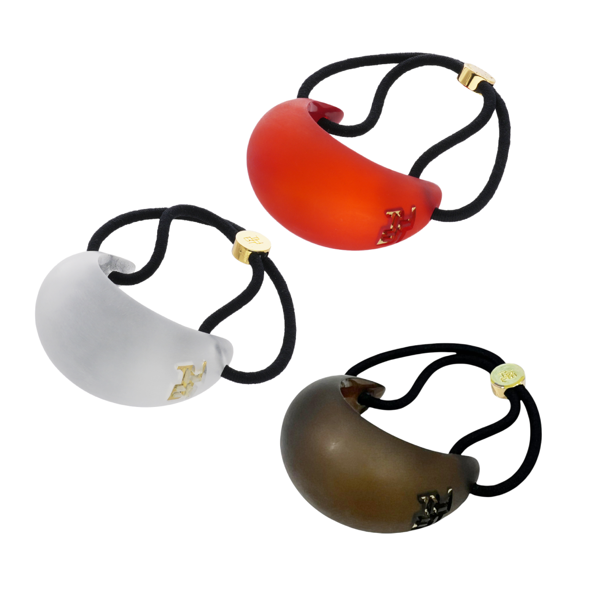 ルーサイト オーバル ドーム ポニー カフ