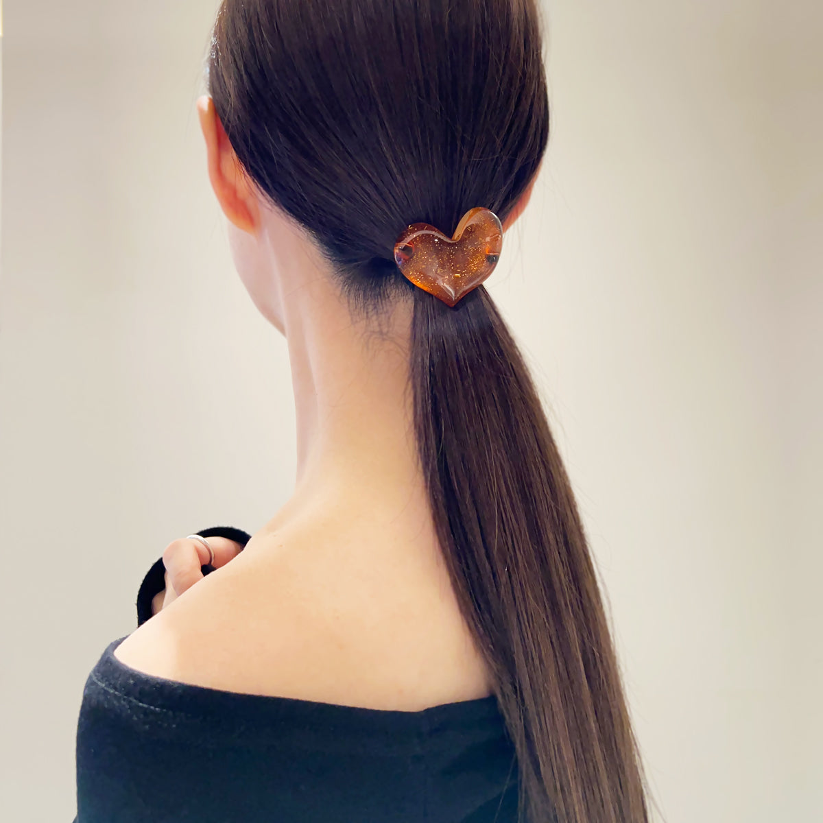 ハート ドロップ ポニー カフ ラージ | THE HAIR BAR TOKYO