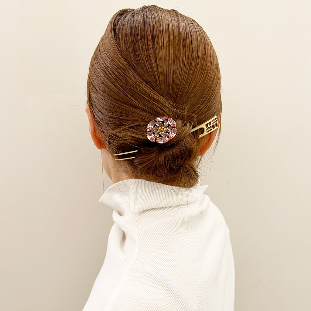 クリスタライズド 10cm バレッタ | THE HAIR BAR TOKYO