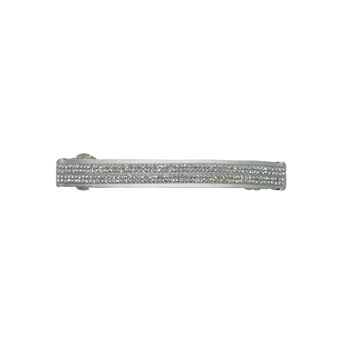 パヴェ クリスタル 10cm バレッタ