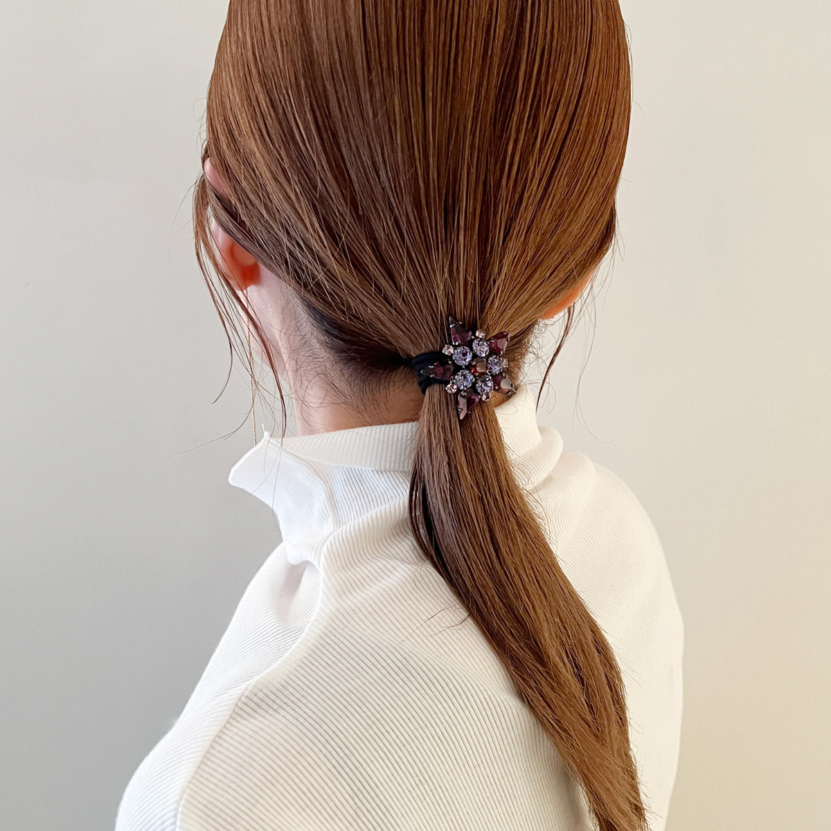 ラインストーン スター ポニー | THE HAIR BAR TOKYO ラインストーン スター ポニー | THE HAIR BAR TOKYO