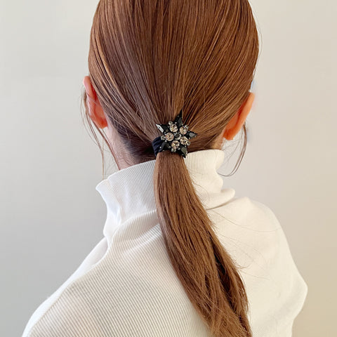 コレットマルーフ ラインストーン スターポニー クリップ 2点セット ラインストーン スター ポニー | THE HAIR BAR TOKYO