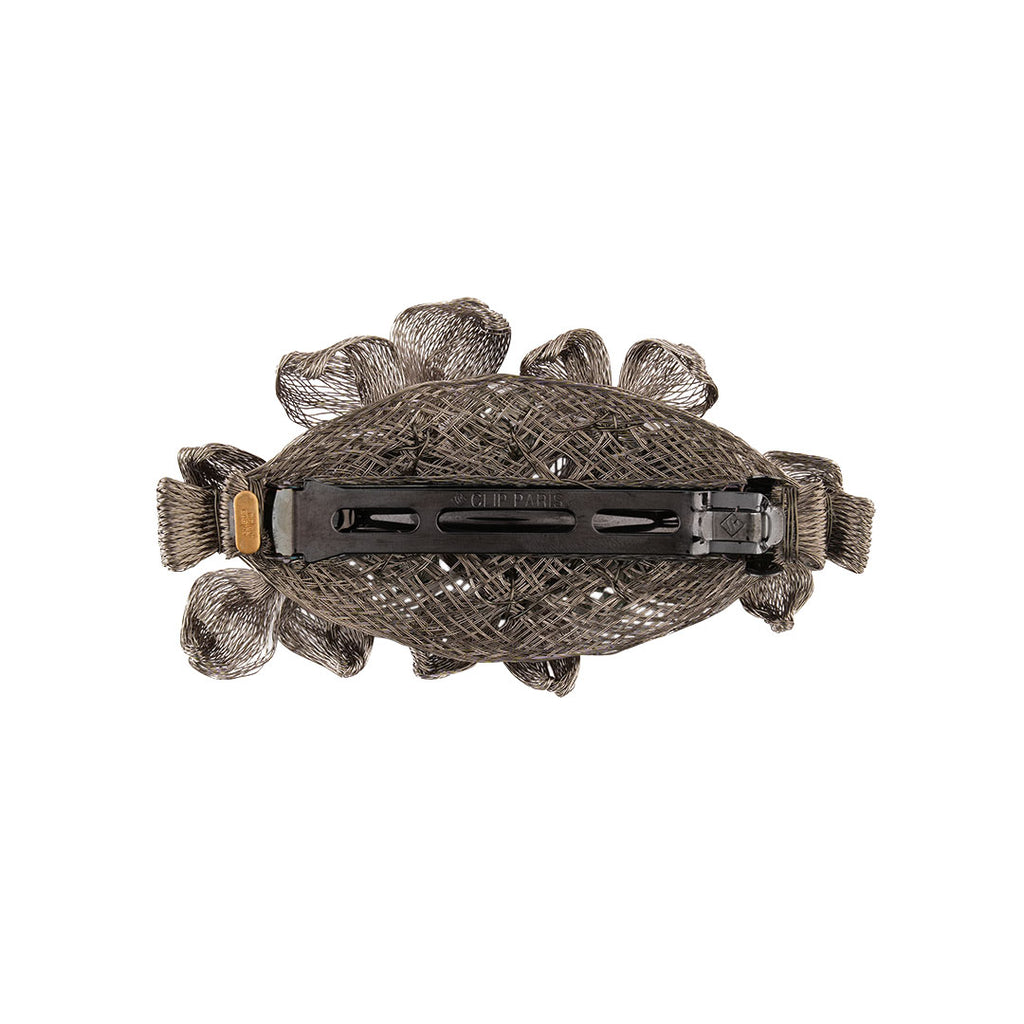 メッシュ ライラック10cmバレッタ | THE HAIR BAR TOKYO