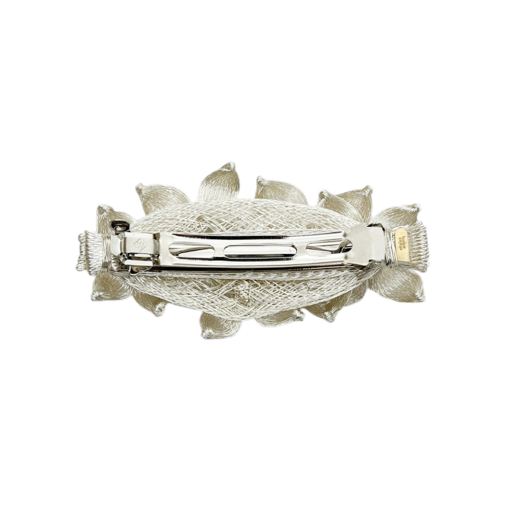 メッシュ ライラック10cmバレッタ | THE HAIR BAR TOKYO