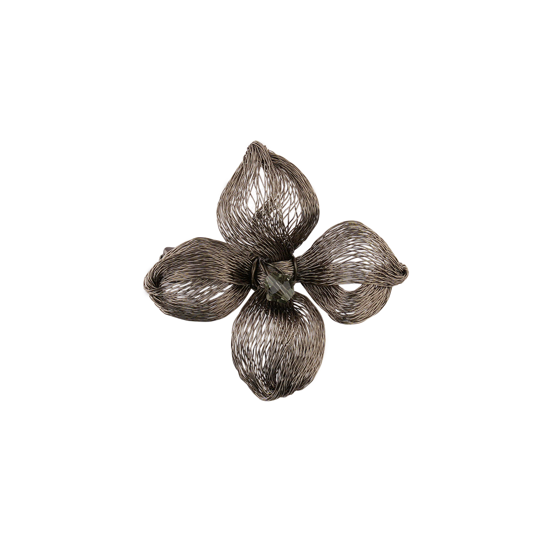 メッシュ ライラック スモールクリップ