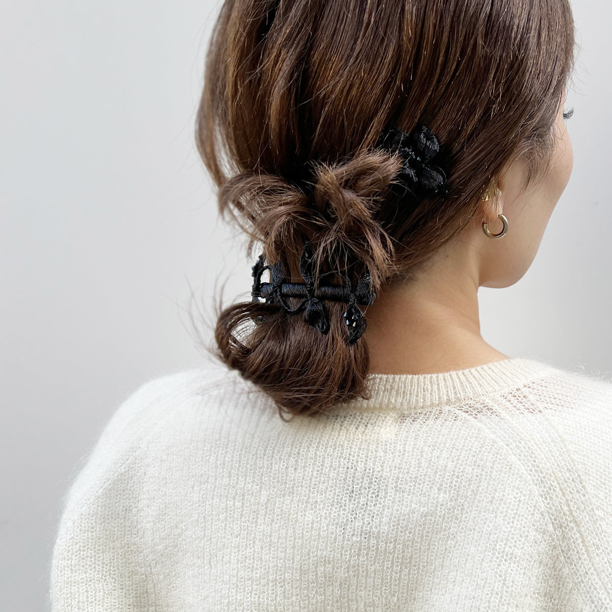 メッシュ ヴァイン 10cm バレッタ | THE HAIR BAR TOKYO