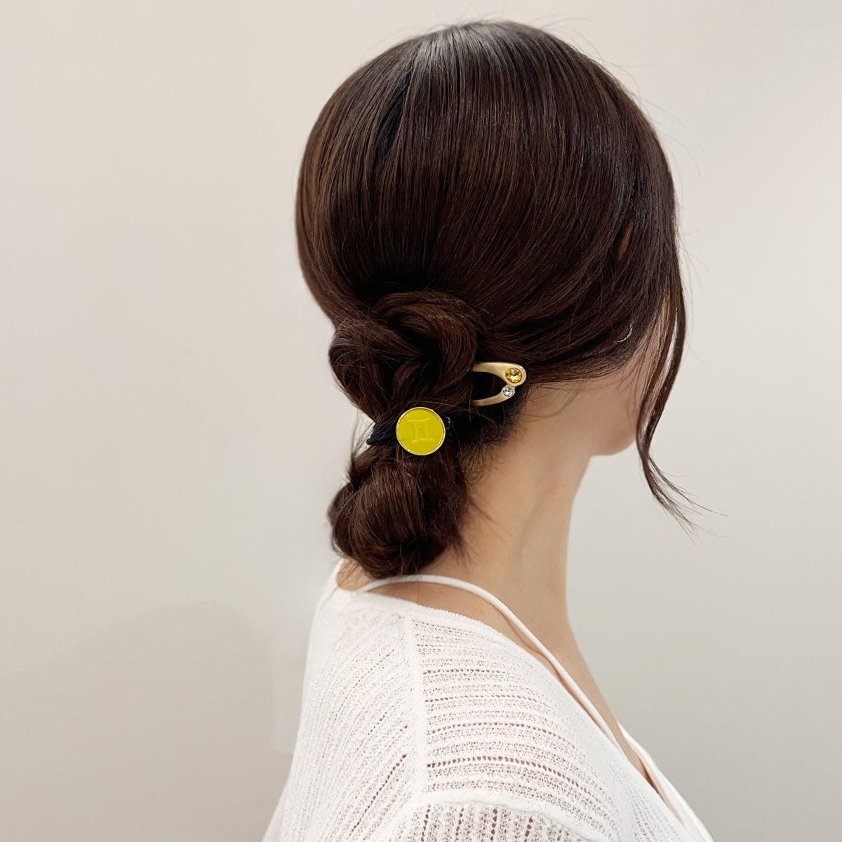 ジュエルド キャストメタル Uヘアピン