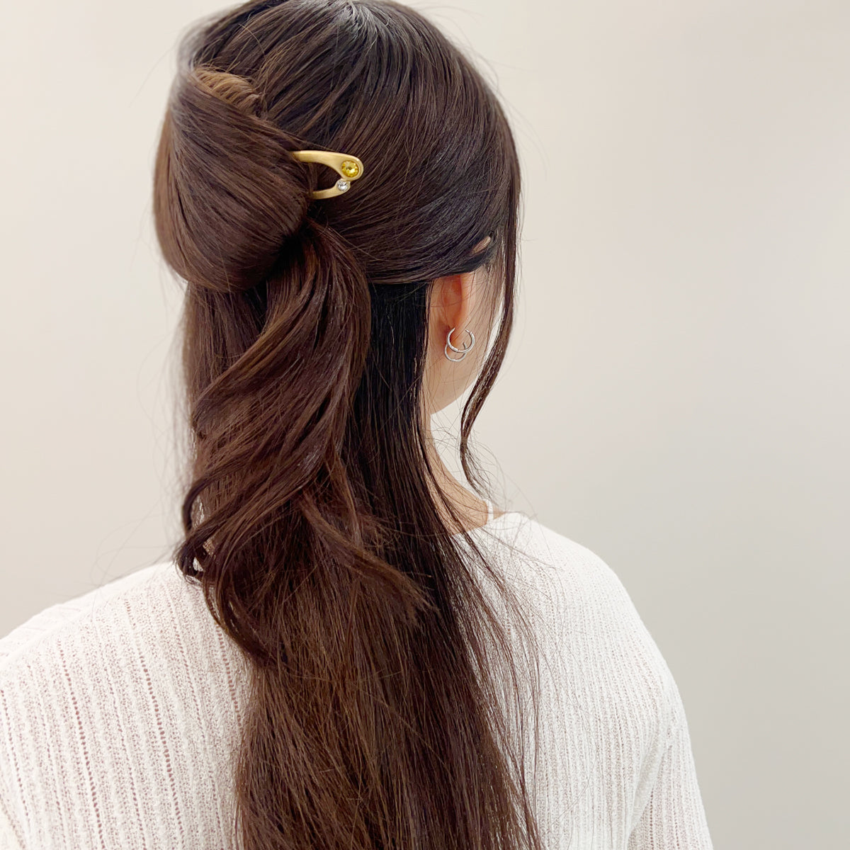 ジュエルド キャストメタル Uヘアピン