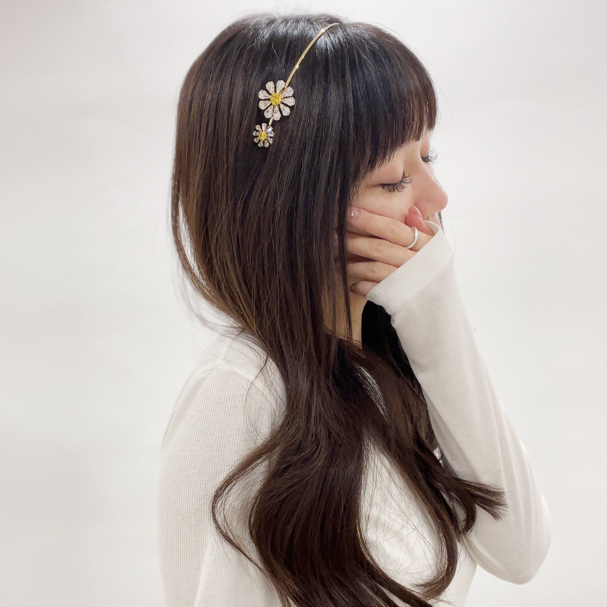 マーガレット クリスタル ヘッドバンド | THE HAIR BAR TOKYO