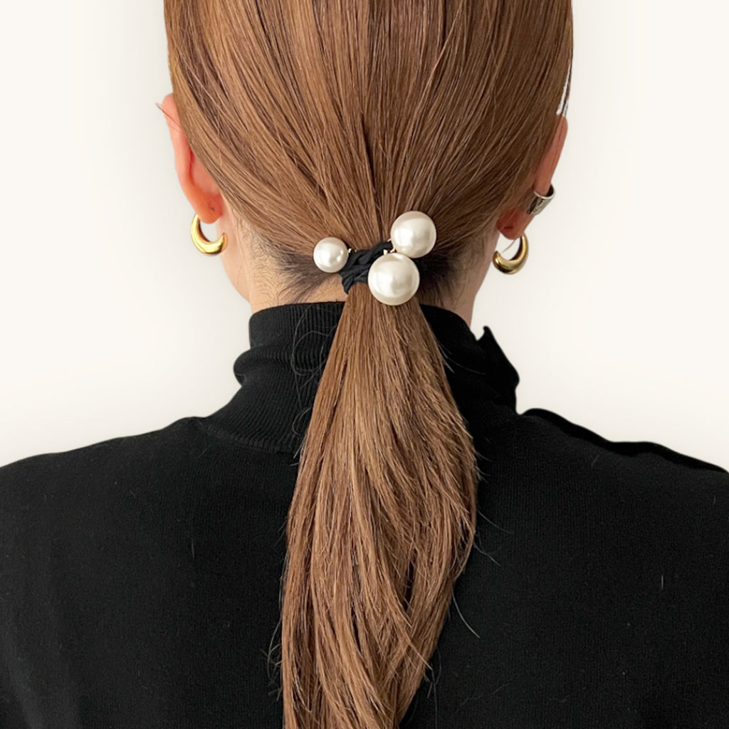 ダブル ドロップ パール ポニー | THE HAIR BAR TOKYO