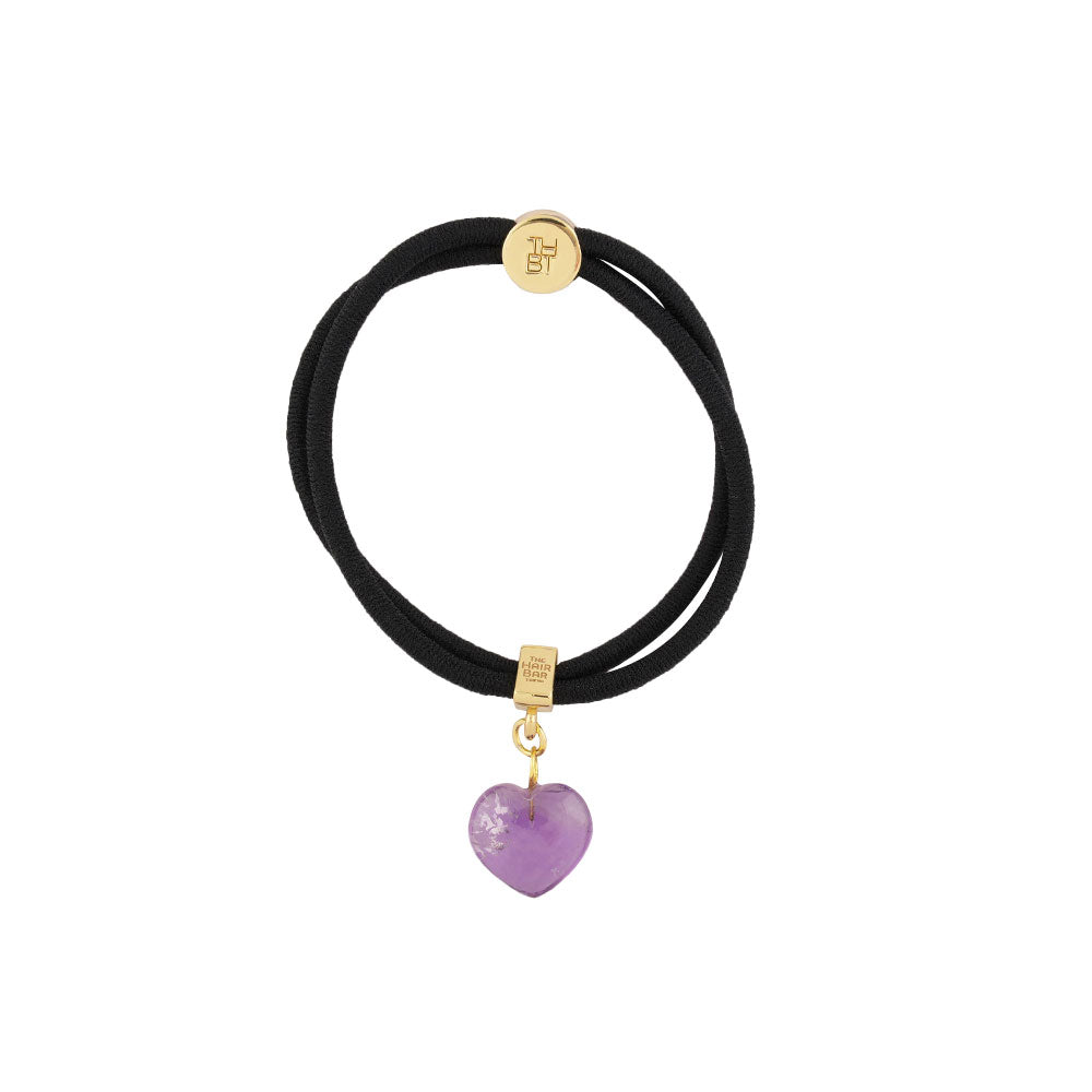 セミプレシャス ストーン ハート ポニー