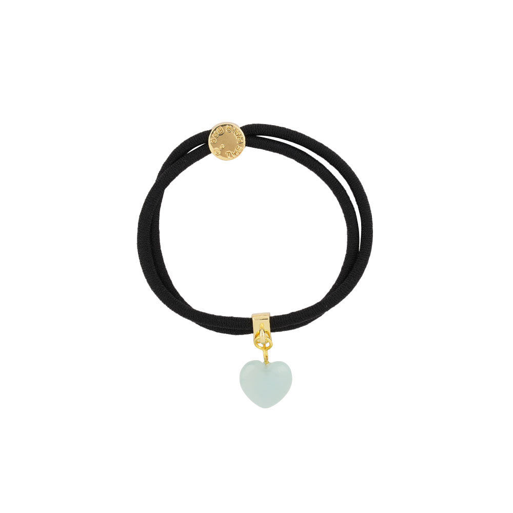 セミプレシャス ストーン ハート ポニー