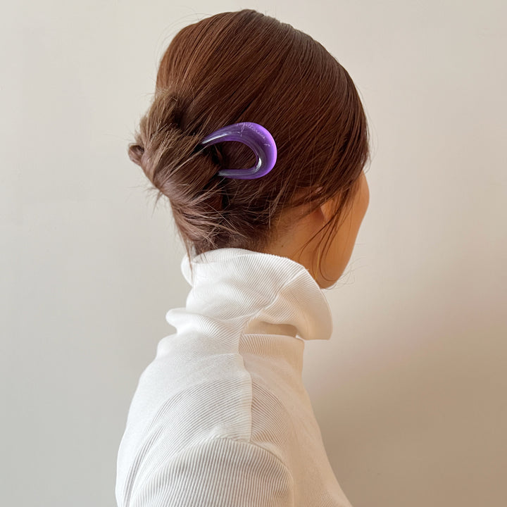 ルーサイト ゾディアック レター　ヘアピン