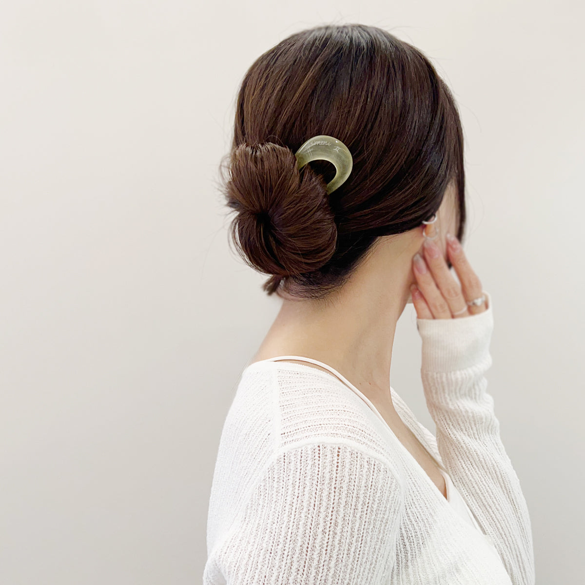 ルーサイト ゾディアック レター　ヘアピン