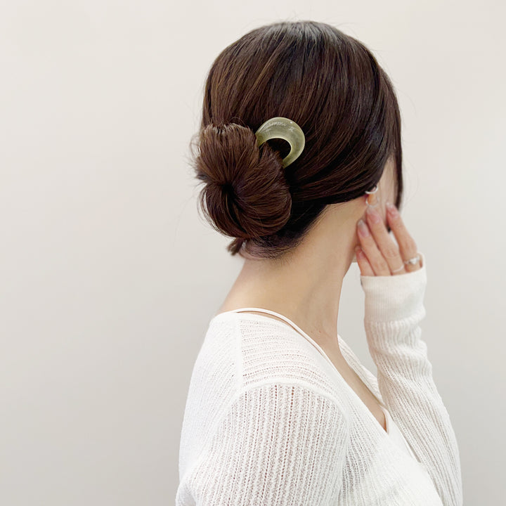 ルーサイト ゾディアック レター　ヘアピン