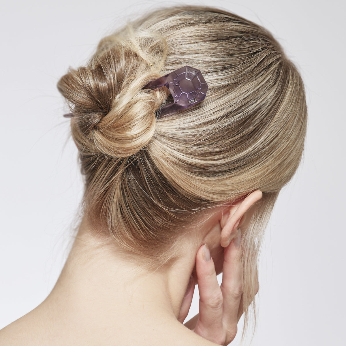ルーサイト ダイアモンド カット ヘアピン