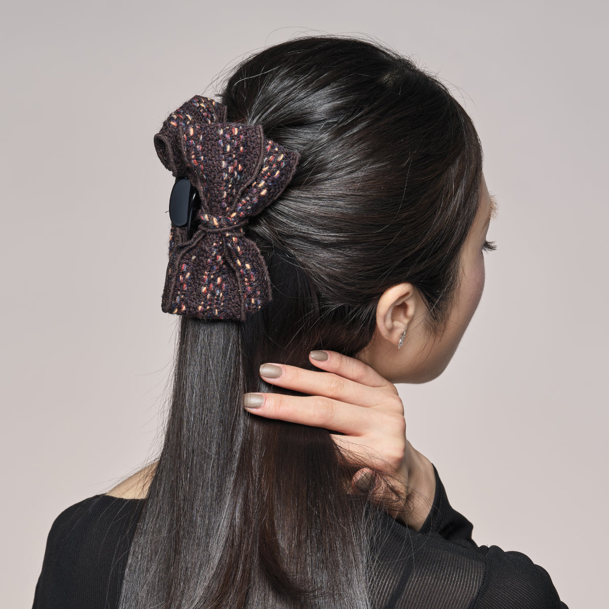 リントンツイード M ヘアージョークリップ