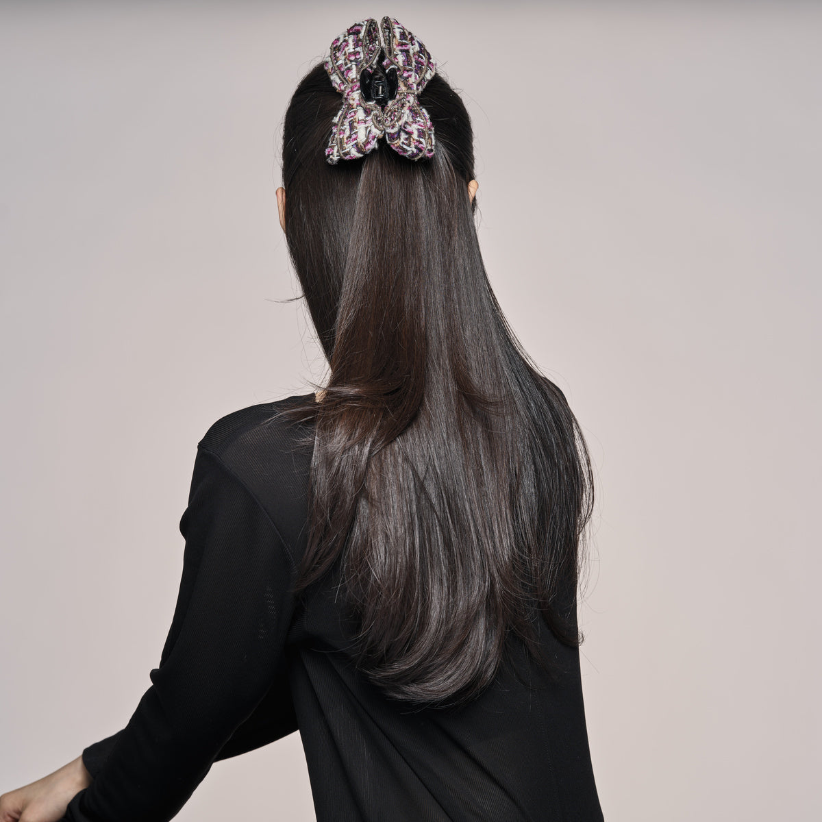 リントンツイード M ヘアージョークリップ