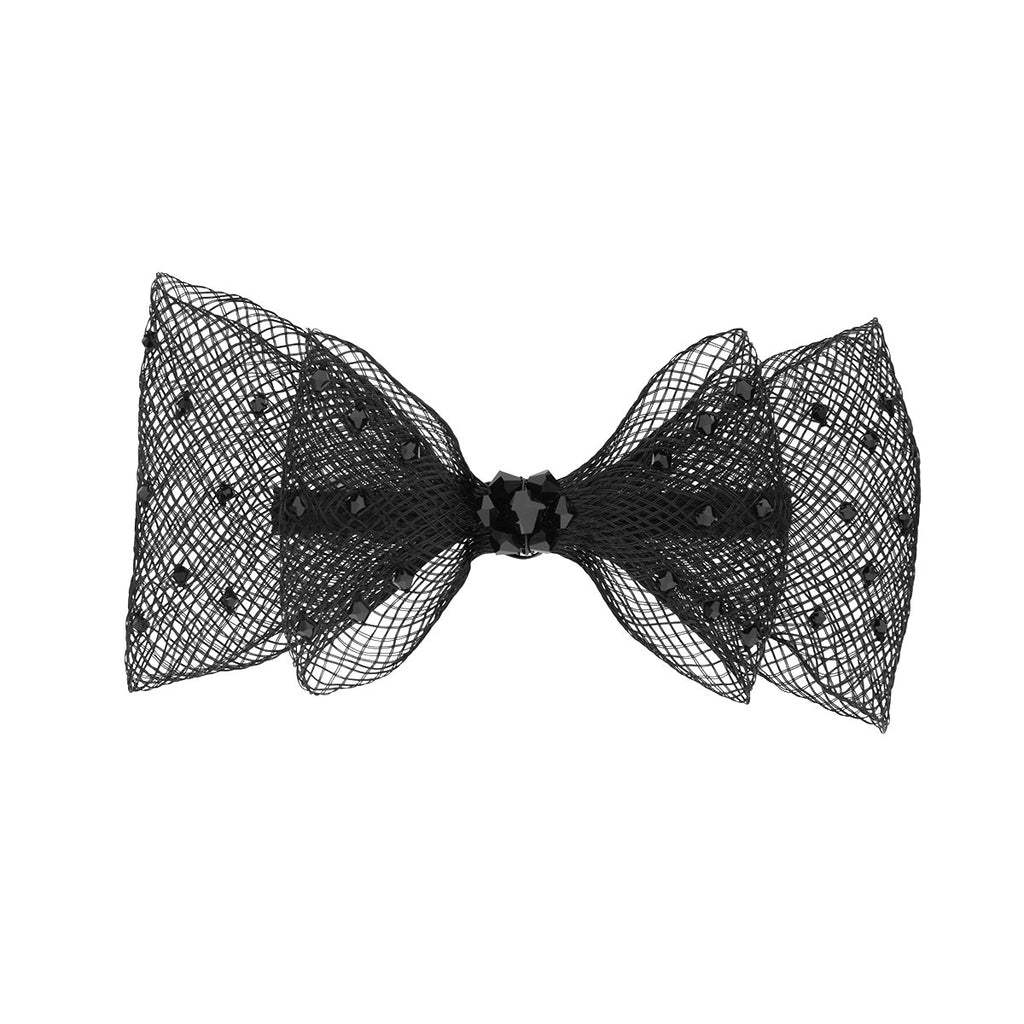 メッシュ パール ボウ 10cm バレッタ | THE HAIR BAR TOKYO