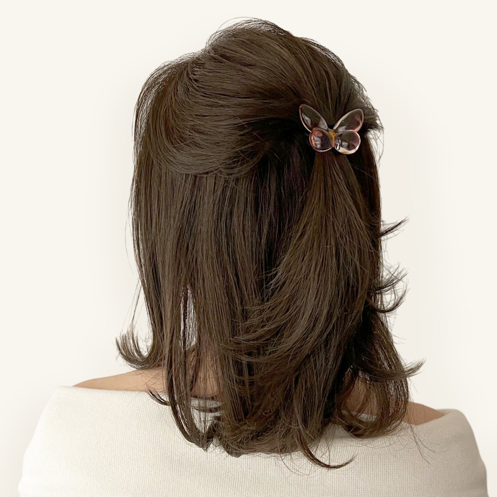 コレットマルーフ ルーサイト バタフライポニー ブルー グリーン ルーサイト バタフライ ポニー | THE HAIR BAR TOKYO