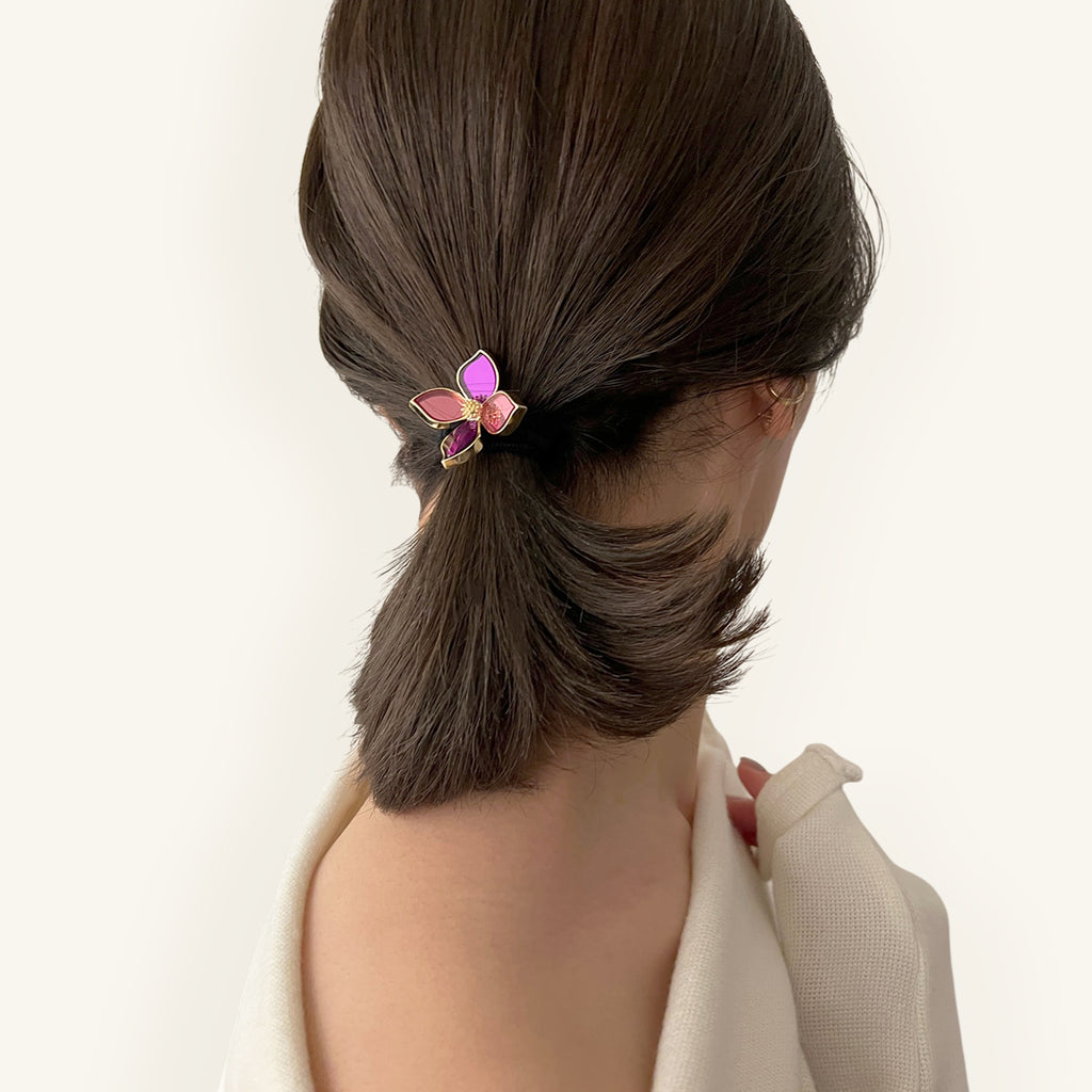 リフレクション フラワー ポニー | THE HAIR BAR TOKYO