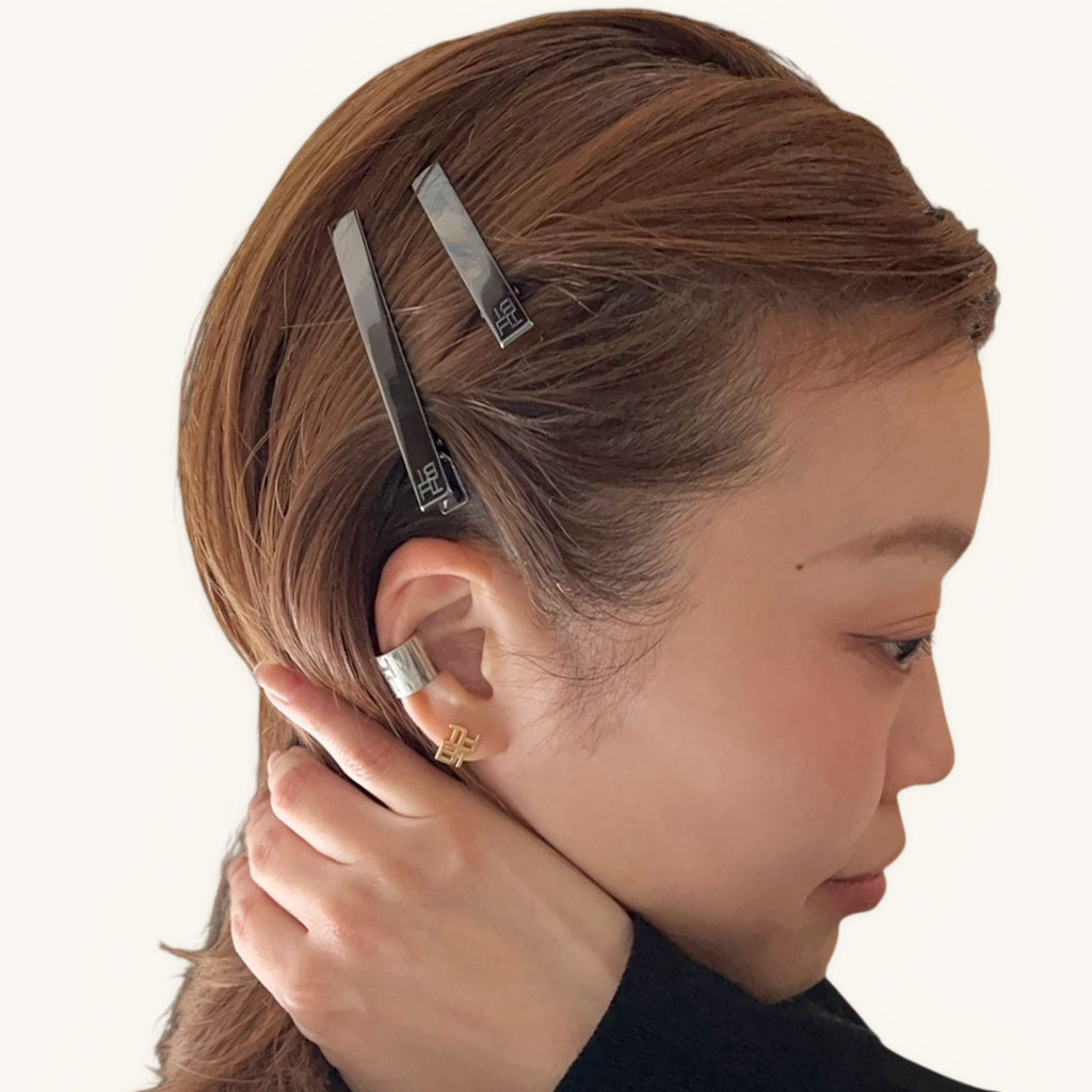 メタル スクエア クリップ ロング | THE HAIR BAR TOKYO