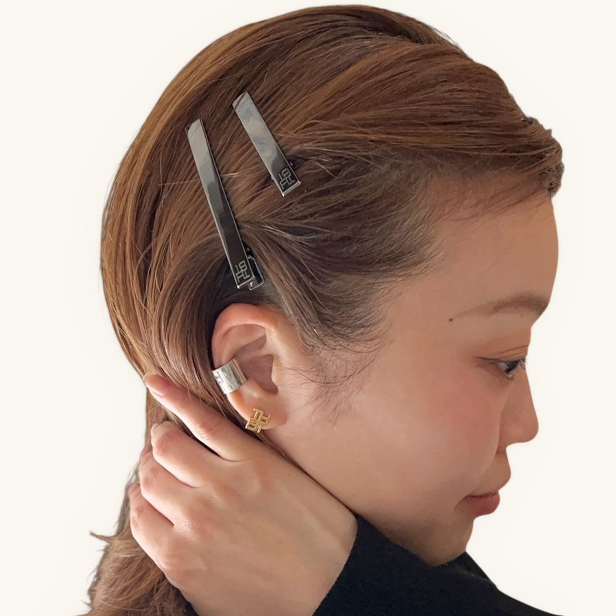 メタル スクエア クリップ セットオブ2 | THE HAIR BAR TOKYO