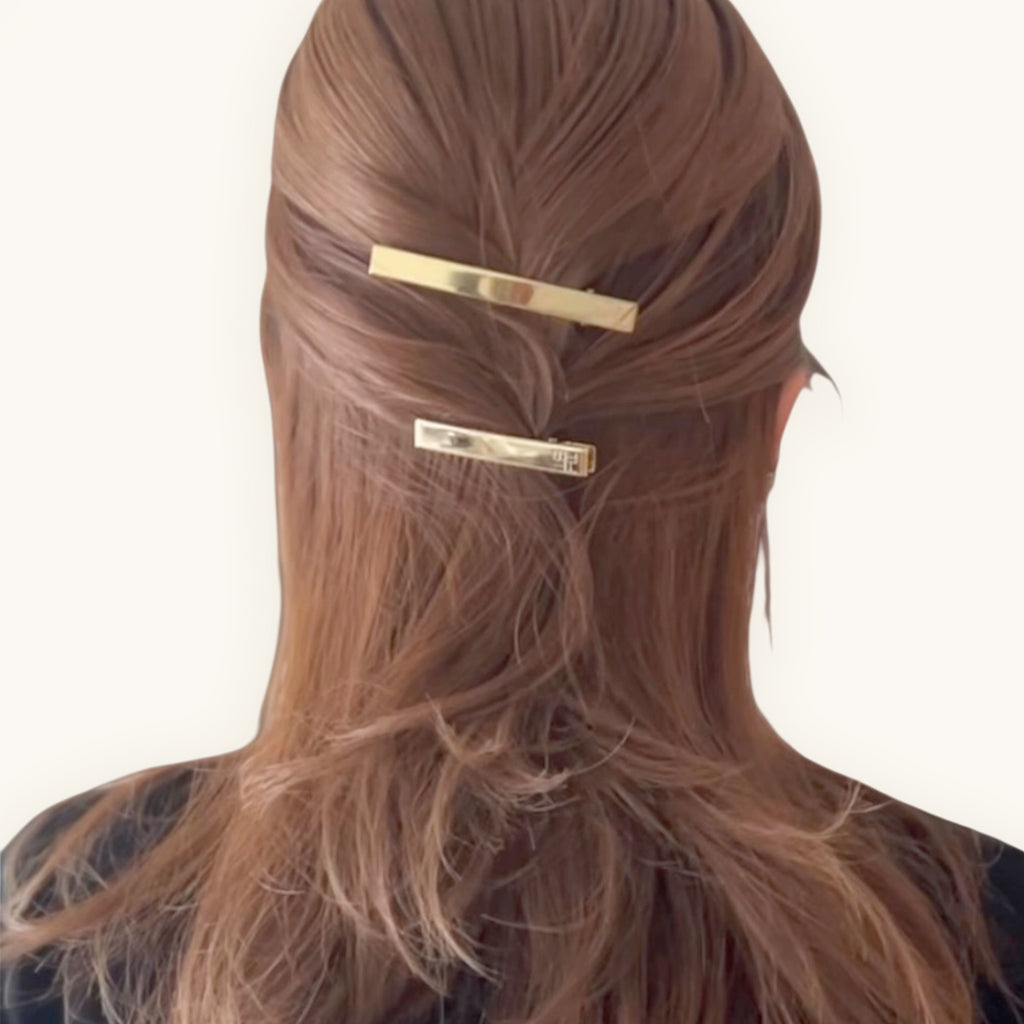 メタル スクエア クリップ セットオブ2 | THE HAIR BAR TOKYO