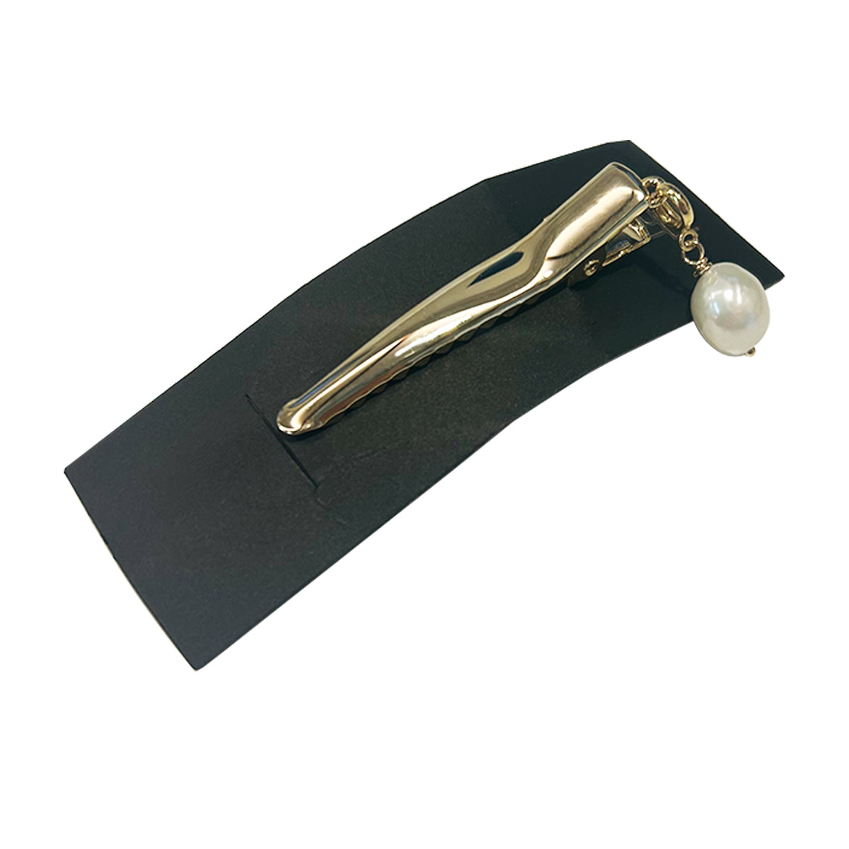 フレッシュウォーター バロック パール クリップ L