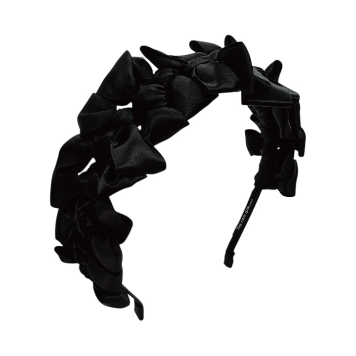 サテン ボウ ソナタ ヘッドバンド