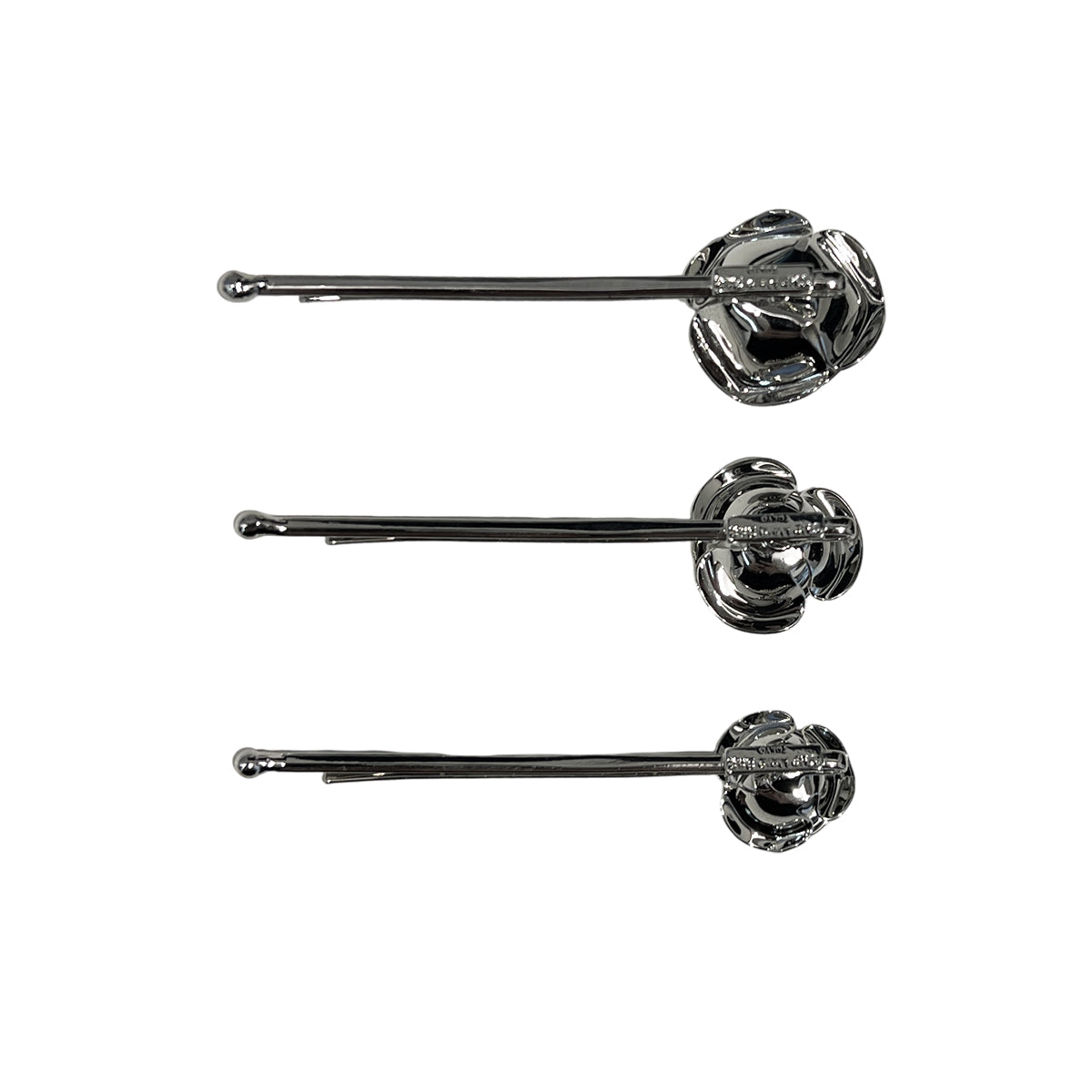 ローズ メタル ボビーピン セットオブ3