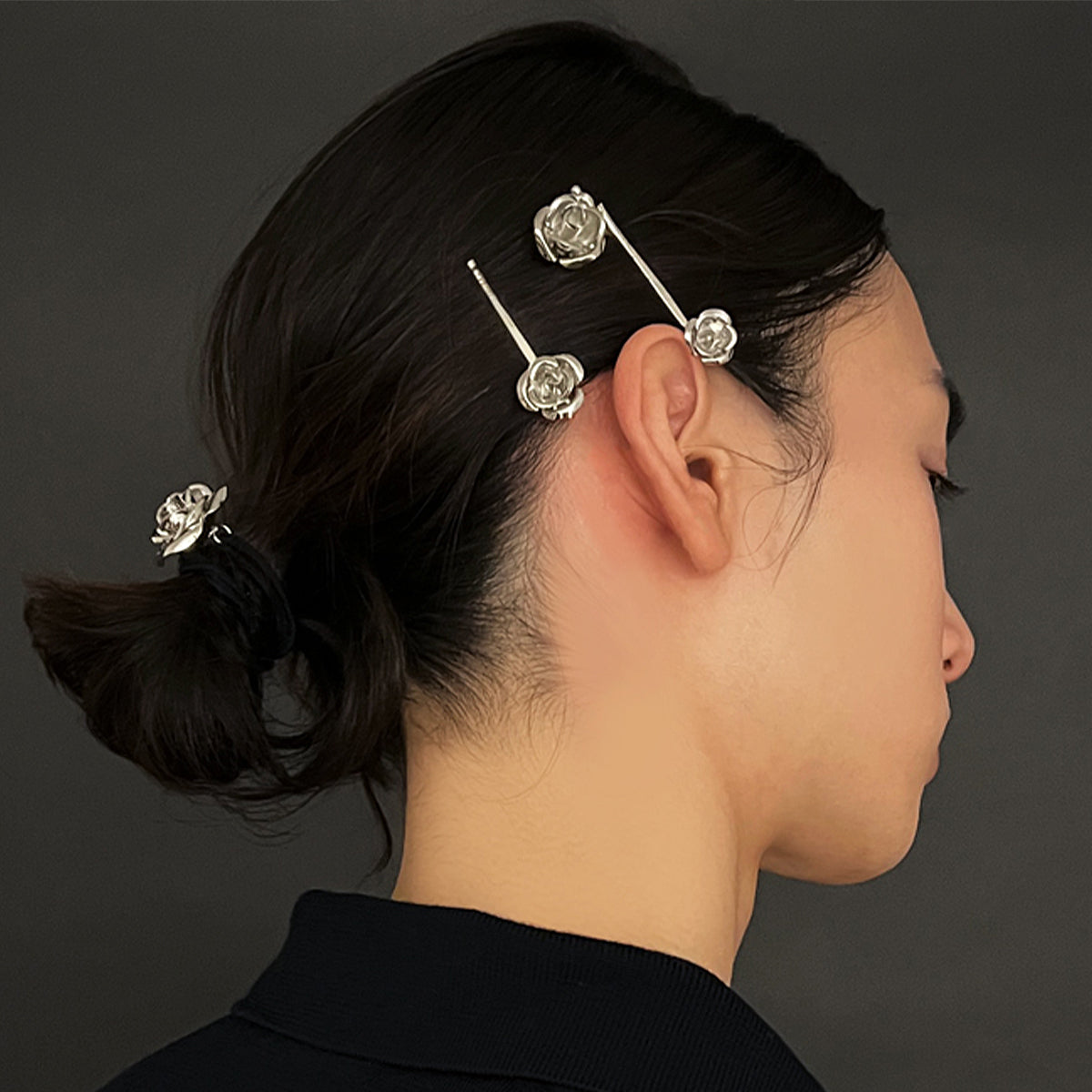 ローズ メタル クリップM | THE HAIR BAR TOKYO