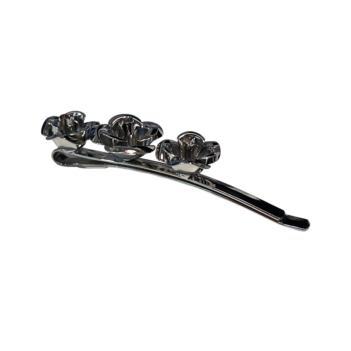 ローズ メタル トリプル サイド ピン