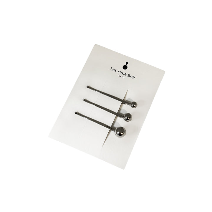メタル ボール ボビーピン セットオブ3