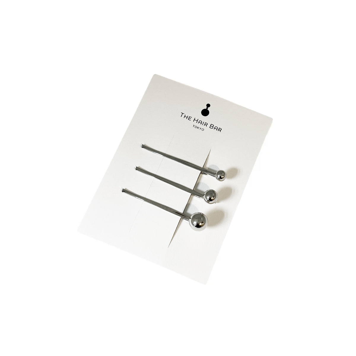 メタル ボール ボビーピン セットオブ3