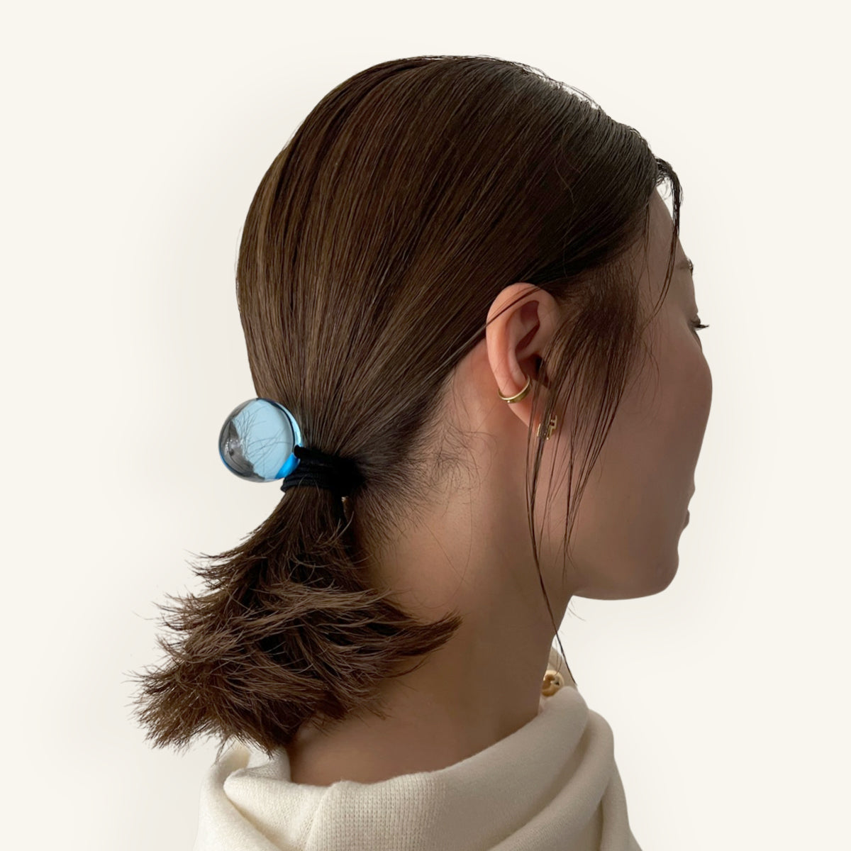 THBT キャンディーカフポニー　ウィズグリッター　ザヘアバートウキョウ ザ ヘア バー トウキョウ/THE HAIR BAR TOKYO】ルーサイト