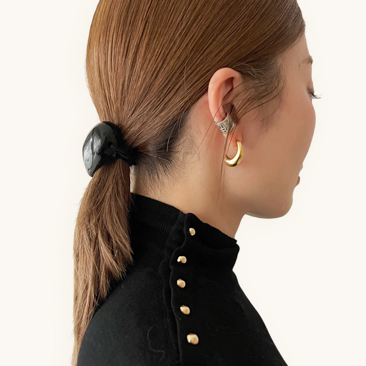 ハート ドロップ ポニー カフ ラージ