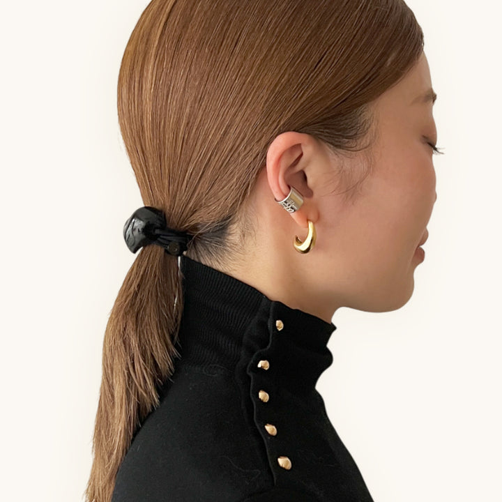 ハート ドロップ ポニー カフ ミディアム