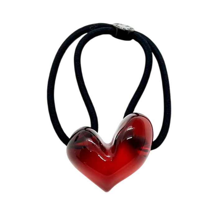 ハート ドロップ ポニー カフ ミディアム