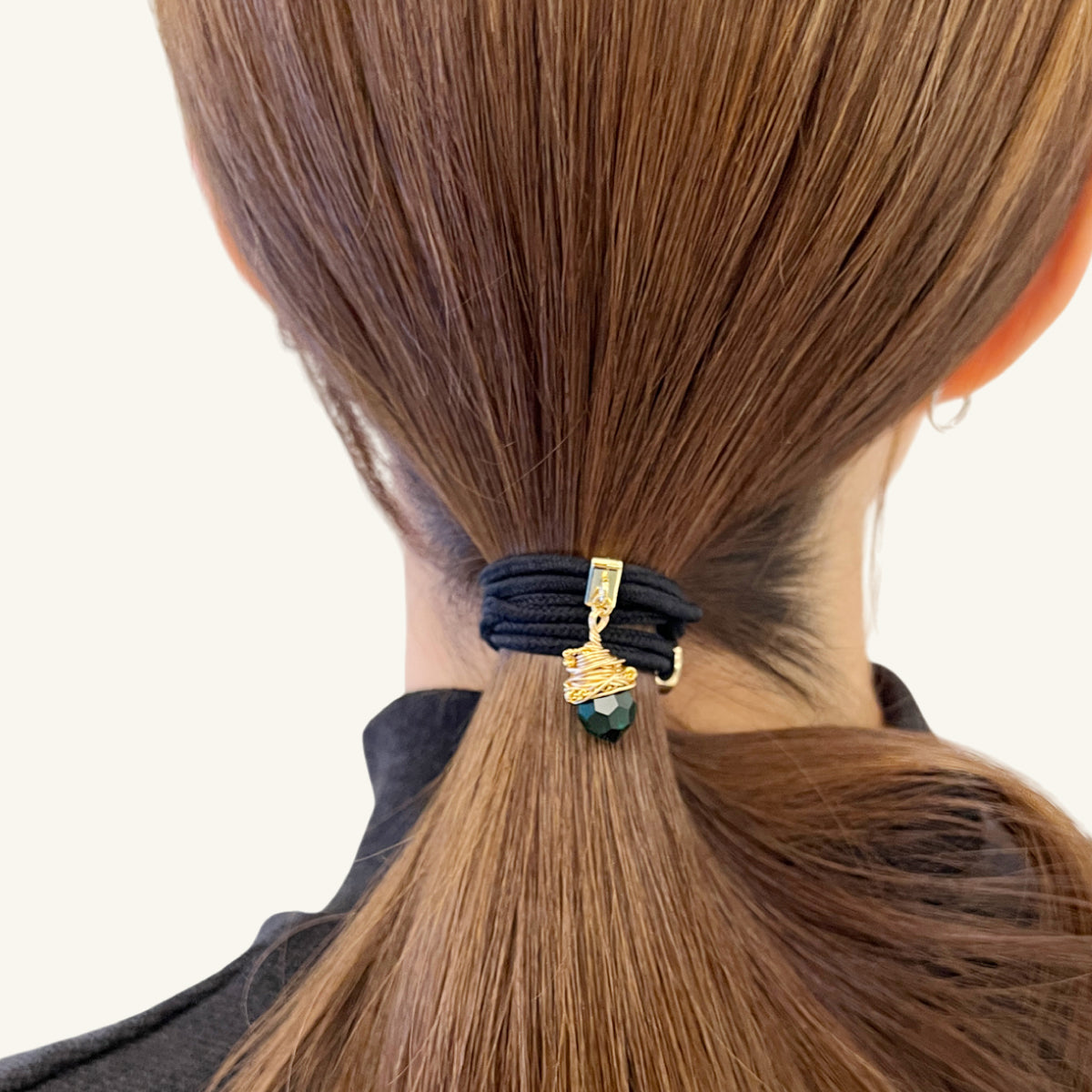 クリスタル ワイヤー チャーム