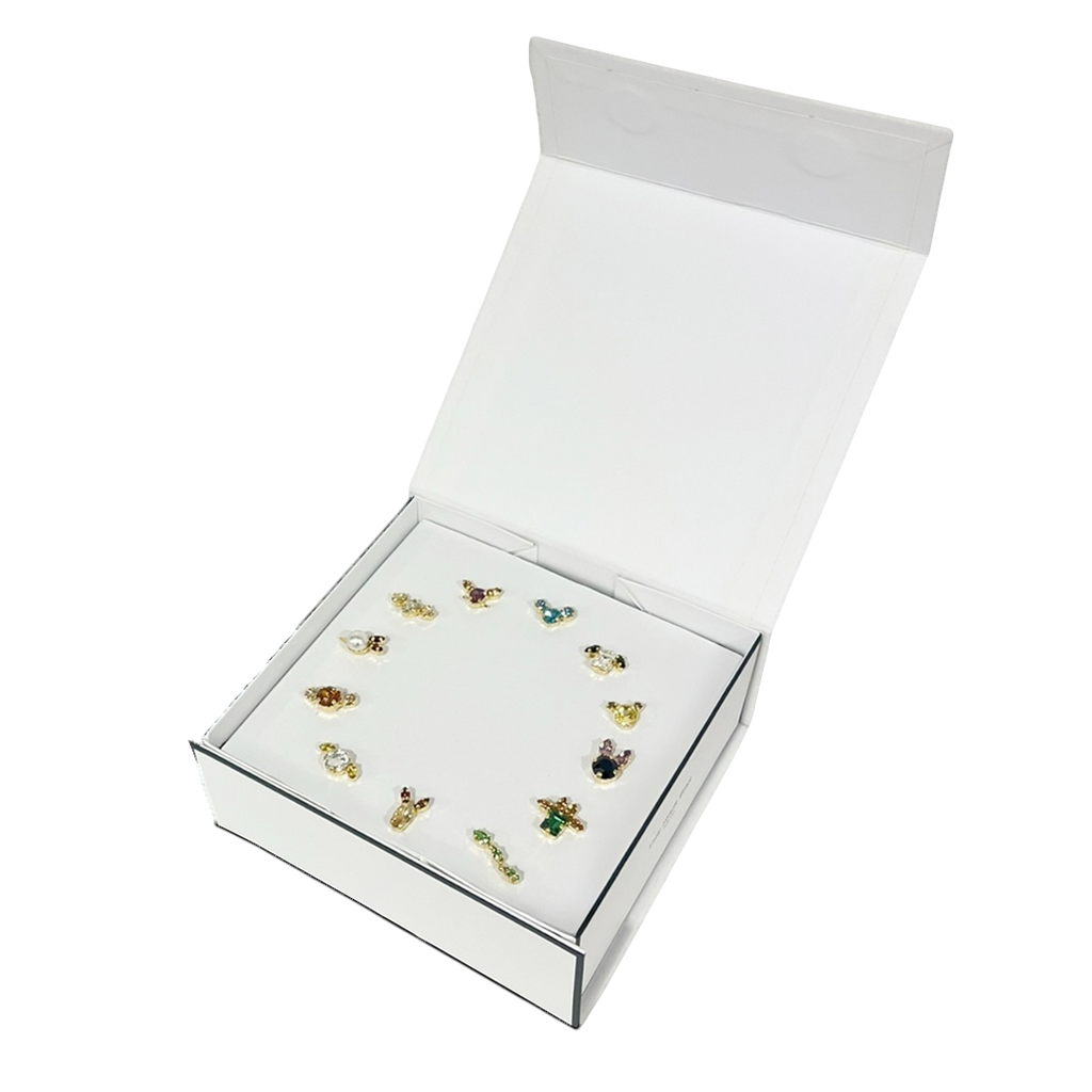 新品未使用！THE HAIR BAR TOKYOピラミッド型ポニーピンクグリーン 147801-6-