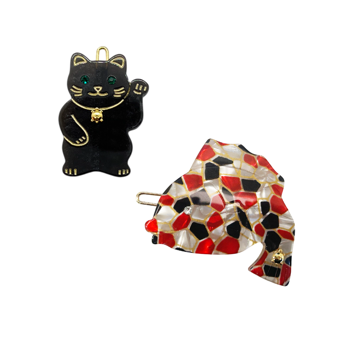 マネキネコ アンド キュート シー ブリーム クリップ