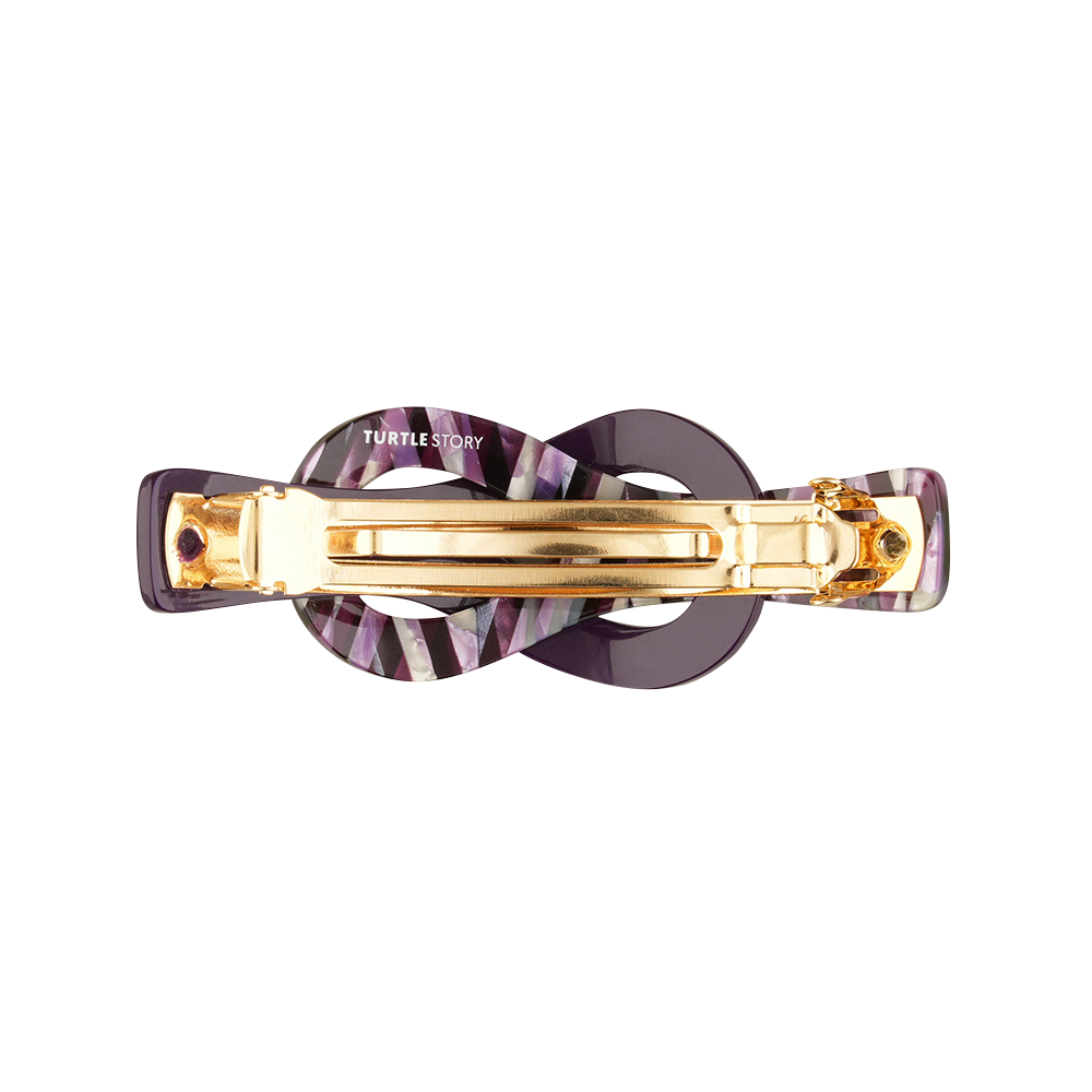 HeapUpOctaverプラッタ　FR 希少 ノット カーブド 8cm バレッタ | THE HAIR BAR TOKYO