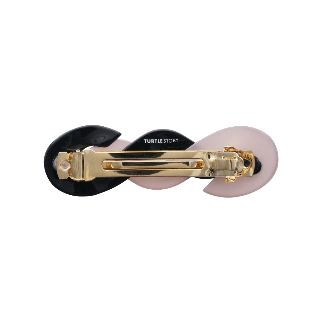 美品 ラインストーンバレッタ THE HAIR BAR TOKYO ブラック ライン 美品 ラインストーンバレッタ THE HAIR BAR TOKYO ブラック ライン