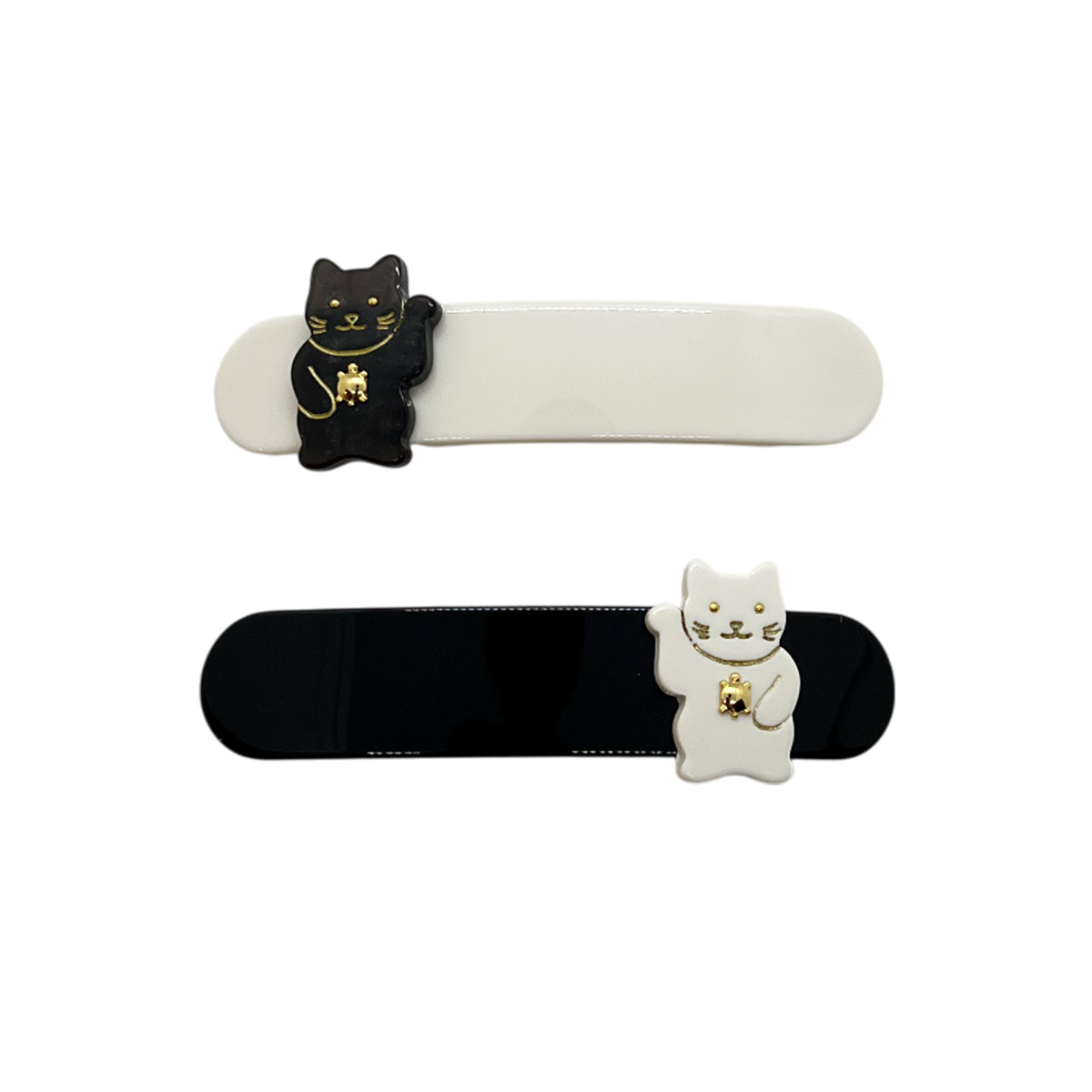 マネキネコ　ミニ バレッタ セット